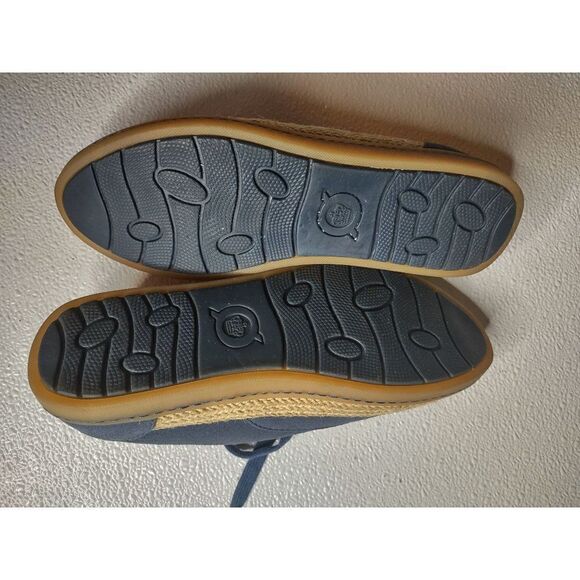 BORN Blue Suede Leather Capela Sneakers Size 8M - Picture 5 of 16